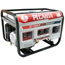 Image Бензиновый генератор Ресанта БГ6500П