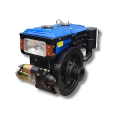 Image Motor pentru motocultor motorină cu racire pe apă motorină Zubr SH195NDL