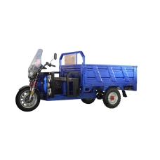 Image Tricicletă electrică cu trei roți cu remorcă Viper 18PRO Max Blue